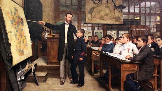 The Black Stain by Albert Bettannier, 1887