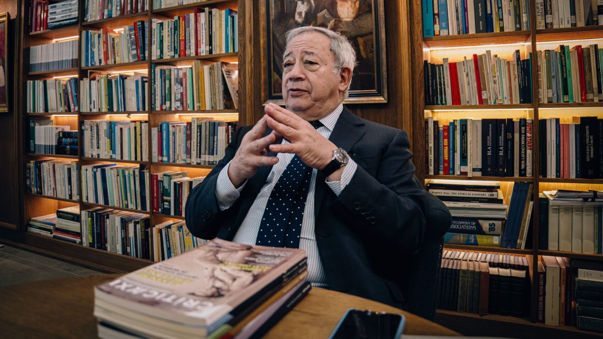 Jaime Nogueira Pinto in Budapest in June 2024