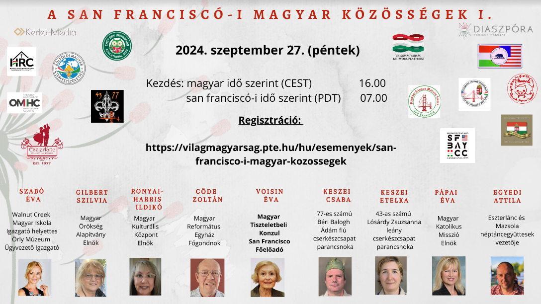 Hungarian Communities in San Francisco: A Conference of the Diaspora Project