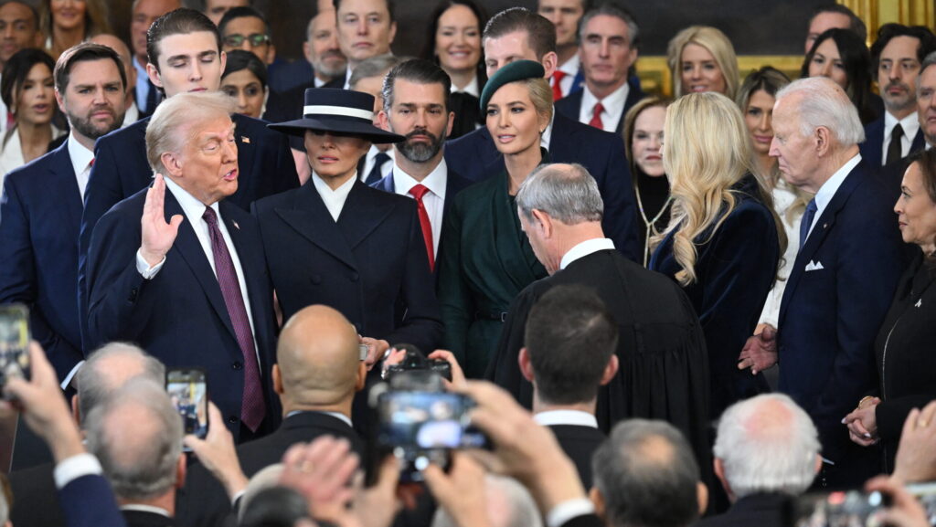 Trump inauguration 2025