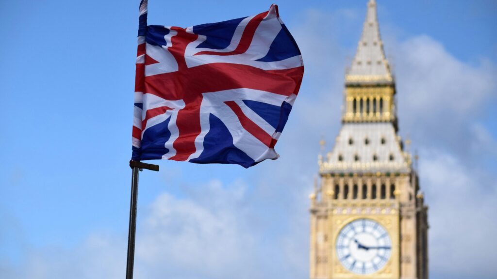 the UK flag