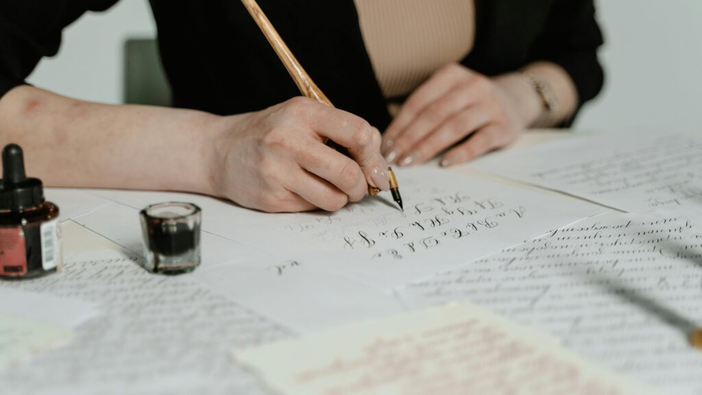 cursive handwriting