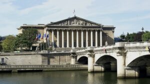 Palais Bourbon, meeting place of the French National Assembly