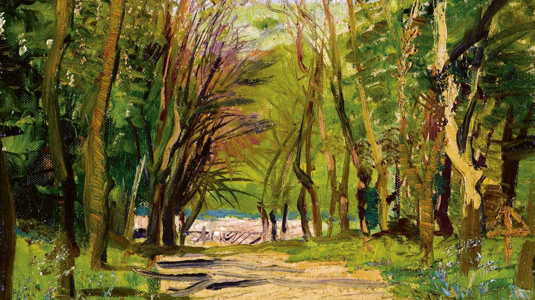 László Mednyánszky, Autumn Landscape (middle of the 1900s). Private collection © Virág Judit Gallery, Budapest