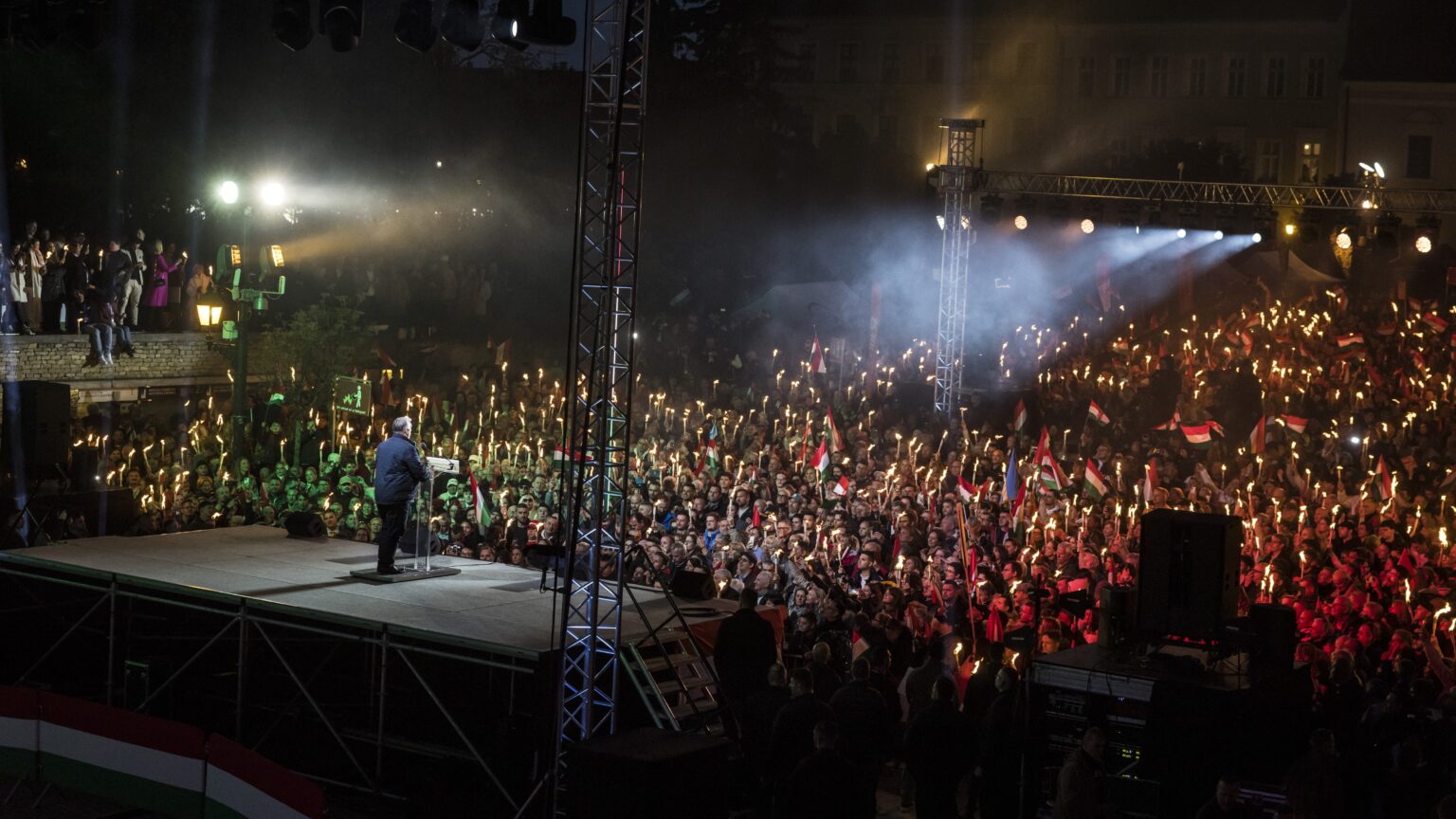 Hungary’s Future Is at Stake, Orbán Says at Campaign Rally