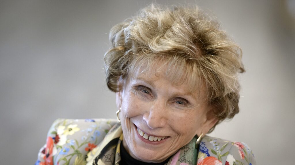 Clinical psychologist, professor and author Edith Eger poses during an interview with AFP on May 7, 2019, in Lausanne