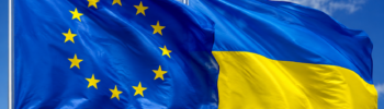 EU Ukraine flag
