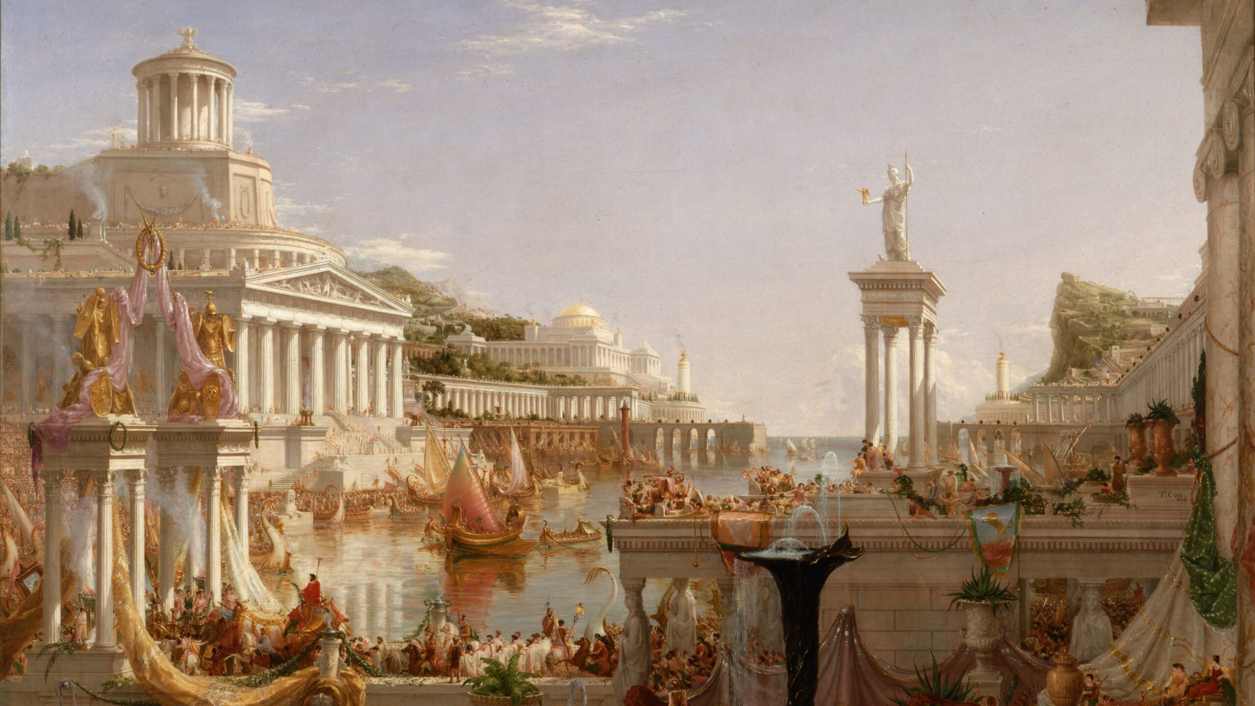 Cole Thomas The Consummation The Course of the Empire 1836