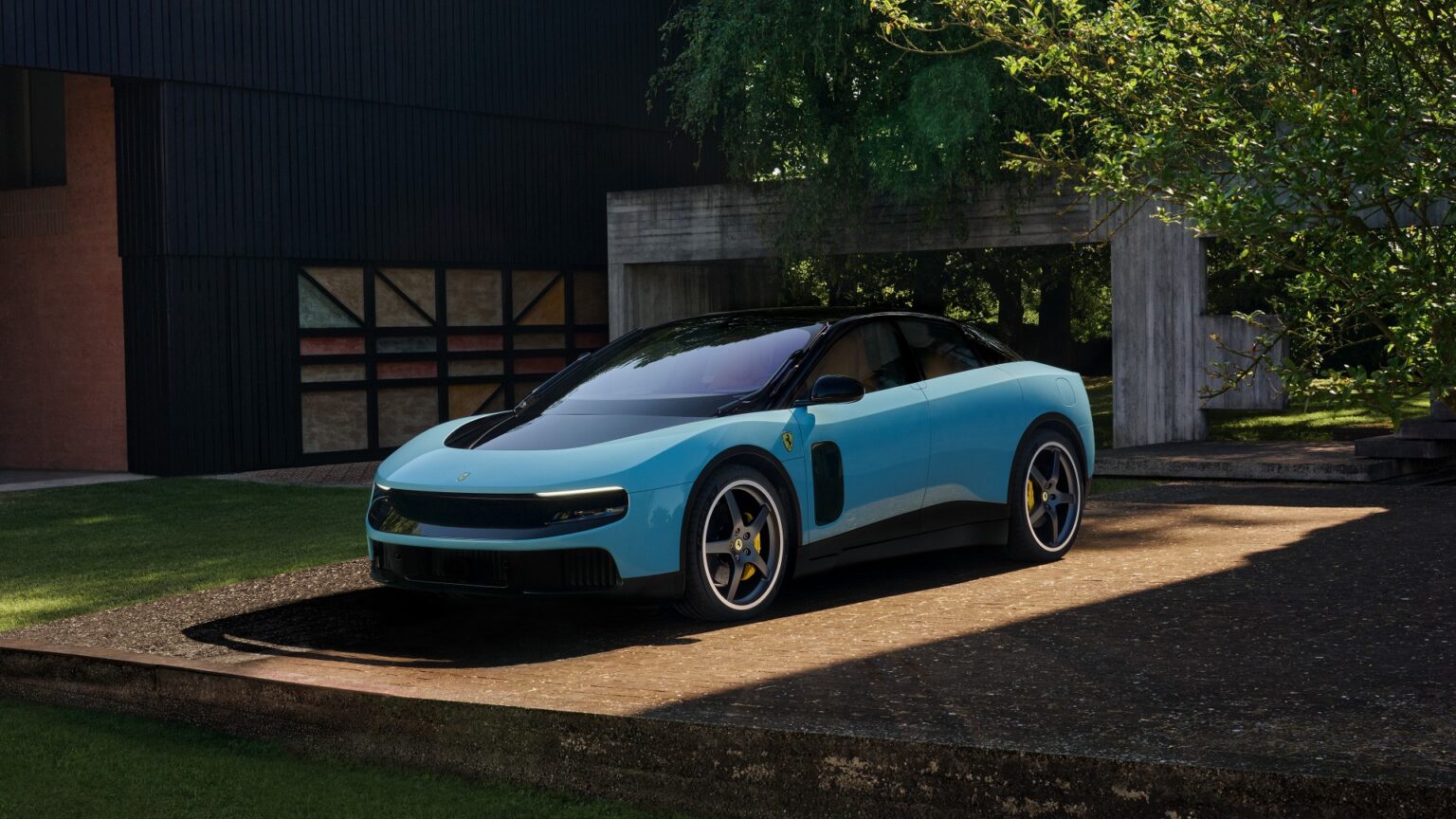 Ferrari Reveals First Electric Model as Rivals Scale Back EV Plans