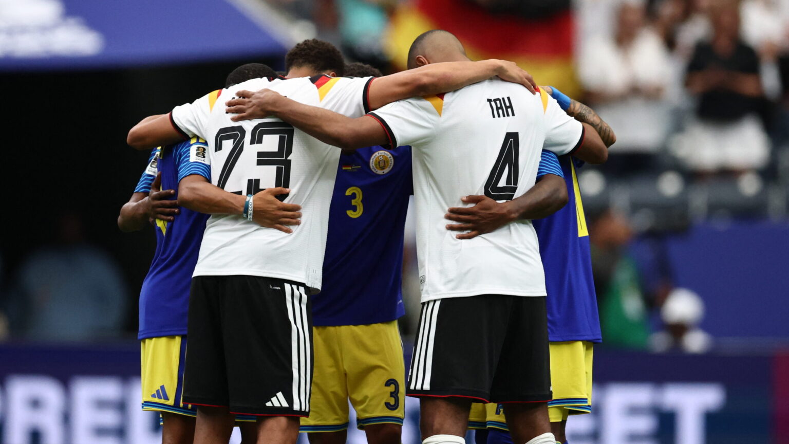 German and Curaçao Players’ Post-Match Group Prayer Goes Viral 
