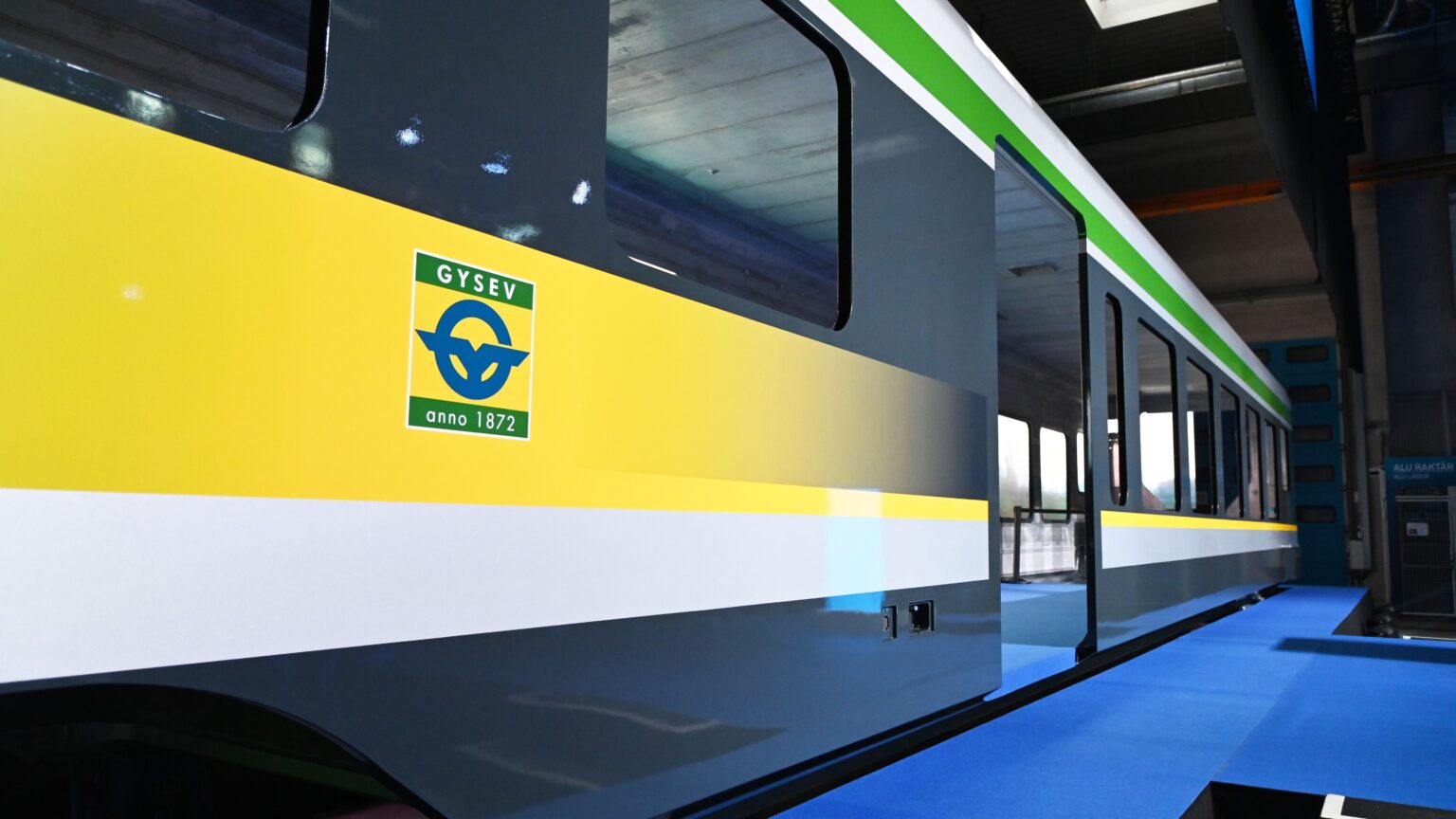 Hungary’s GYSEV Begins Building Next-Generation InterCity Trains