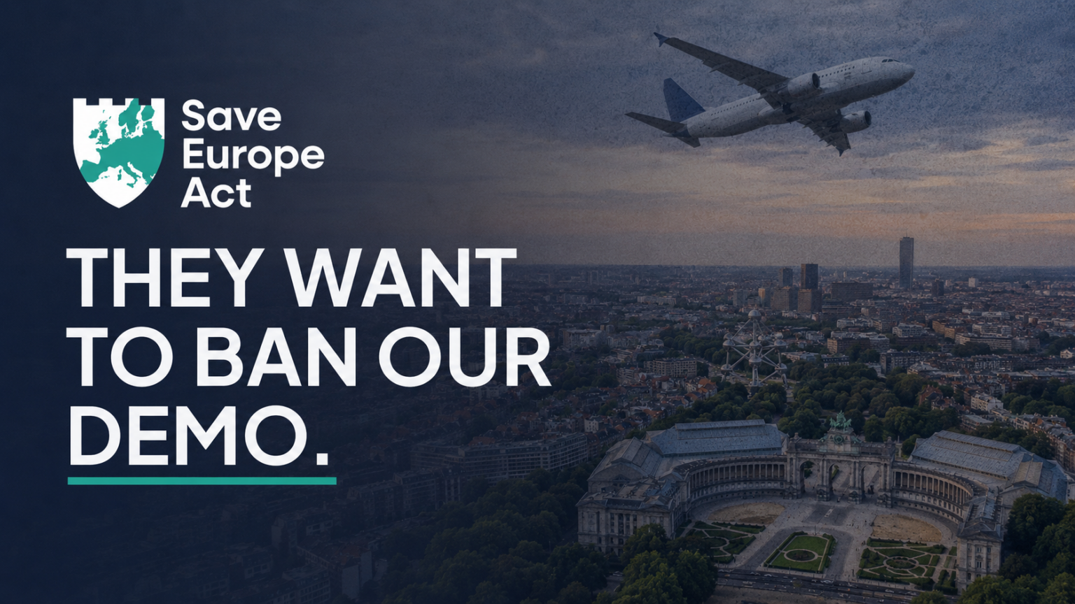 Brussels Mayor Bans Save Europe Act Remigration Protest