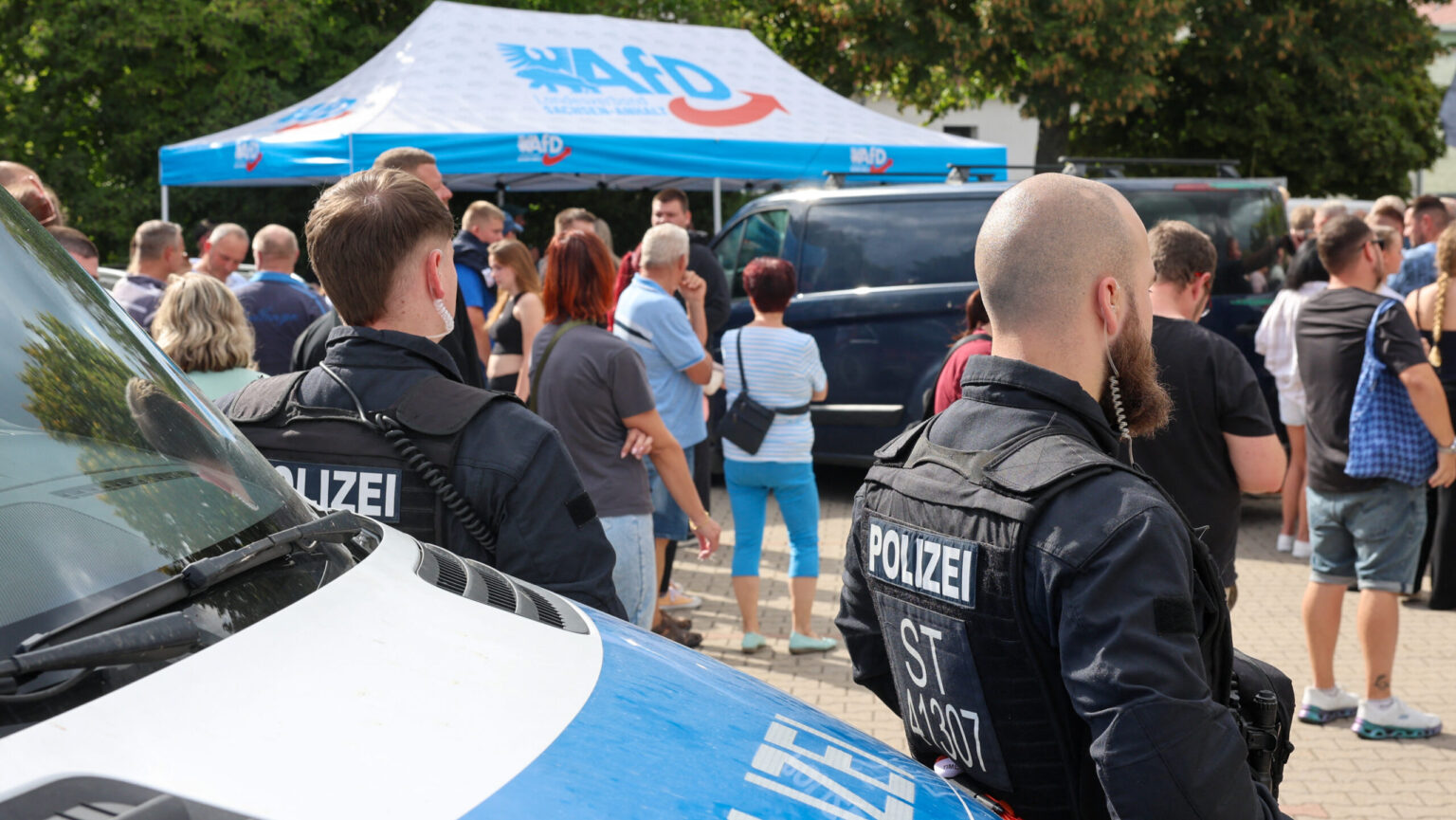 Chemical Liquid Hurled onto AfD Stand in Western Germany, Nine Injured